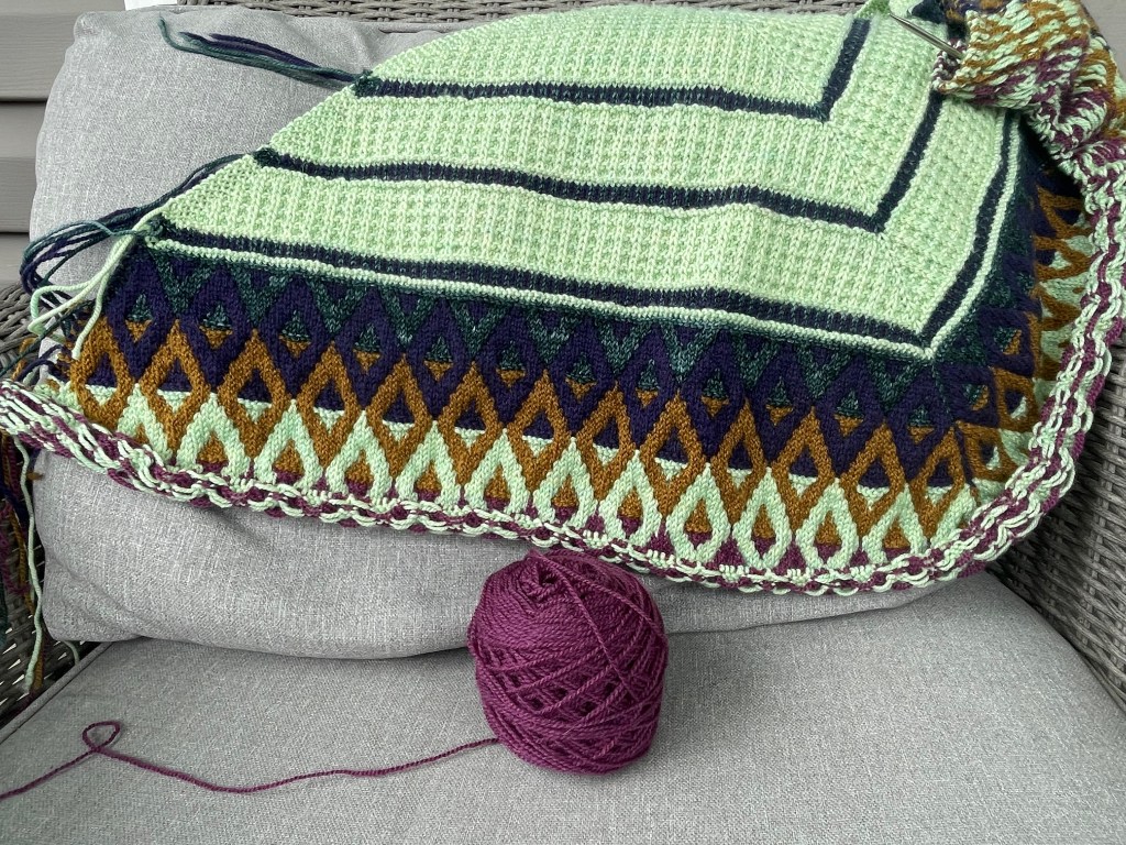 WIP Wednesday: The Artus&nbsp;Shawl